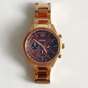 Fossil Rose Gold Watch